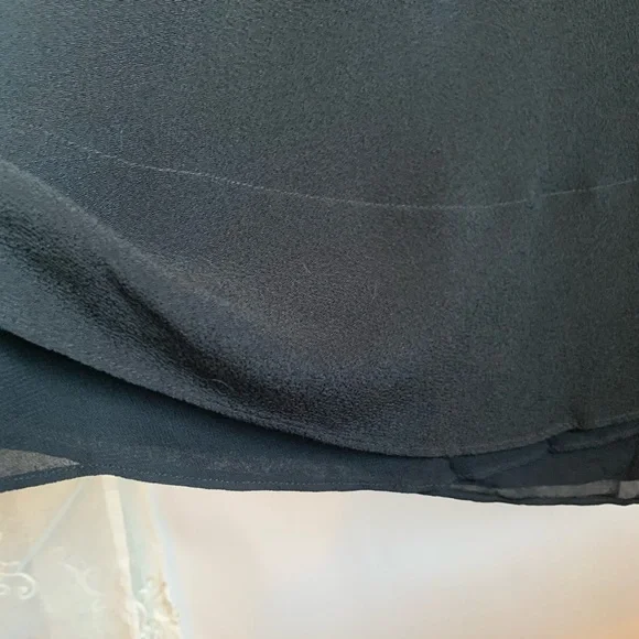 Eileen Fisher Classic Black Dress - Picture 9 of 11